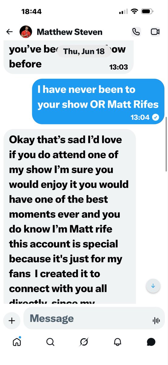 orliell's tweet photo. @mattrife I have to say it’s really sad that because I’m an older woman (56), idiots think they can try to take advantage of me. It hurts my heart that people fall for these. I just want people to not to fall for this shit. https://t.co/N24QwkPVlF