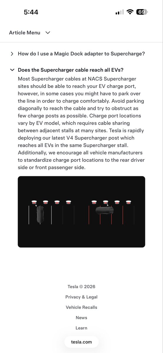 TheNotoriousJD's tweet photo. @CuriousHasan @JordanEVGuy @Tesla I’m sorry that wasn’t polite. Here is the official recommendation from Tesla. Now shut the fuck up. https://t.co/EUlidUZaBw