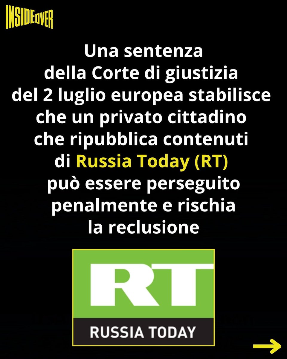 ChanceGardi's tweet photo. Art. 21 della Costituzione: "La stampa non può essere soggetta ad autorizzazioni o censure. Si può procedere a sequestro soltanto per atto motivato dell'autorità giudiziaria." La censura UE contro Russia Today è incostituzionale senza che la magistratura gli contesti un reato. https://t.co/Uss9EUBkV6