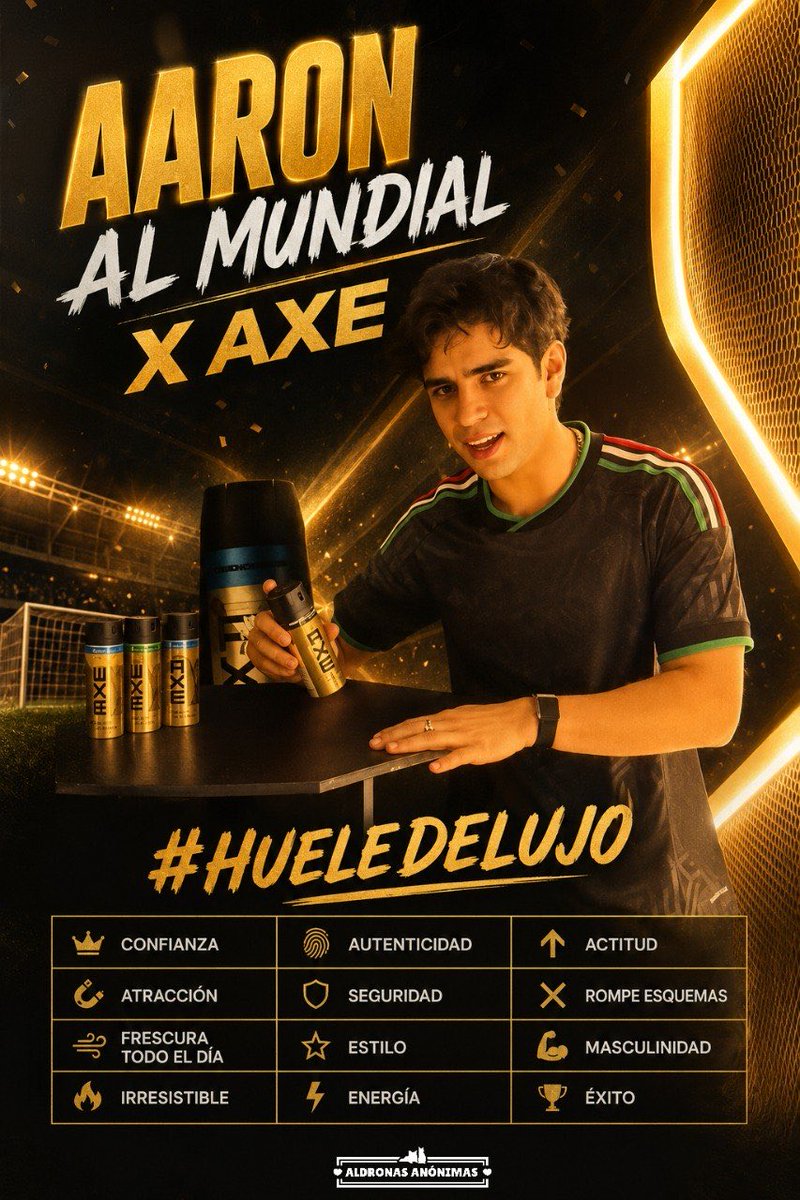 aldron_oficial's tweet photo. 🚨SEGUNDA TABLA🚨

Ya saben qué hacer 🫵🏼😎

Comenta, dale ❤️ y RT para más interacción.

AARON AL MUNDIAL X AXE
#HueleDeLujo 

By: @EcvilM https://t.co/ZDCOWV4eM4