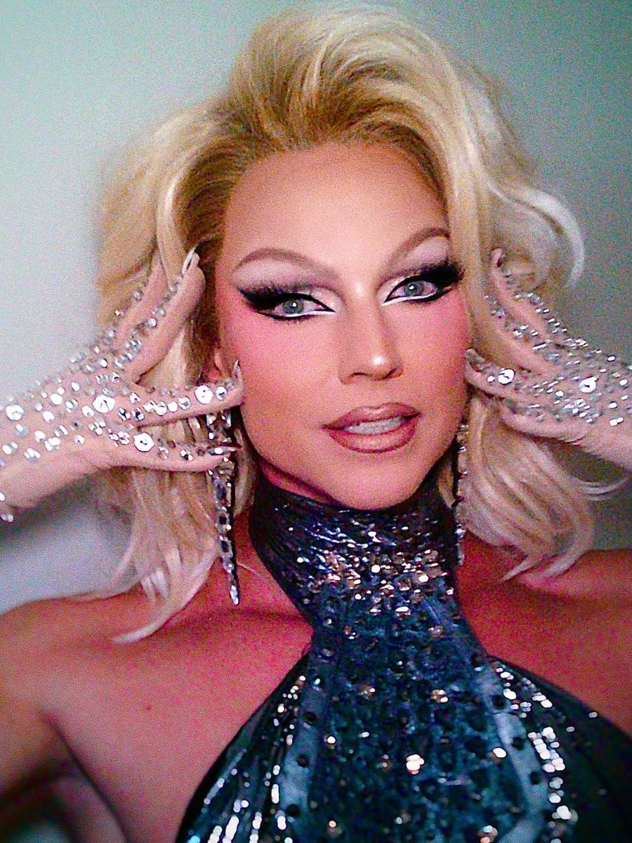 DragBasee's tweet photo. Courtney Act stuns in new photos, trying out different nostrils.

💄📸: beaucockrell https://t.co/JTUc2oRzSD