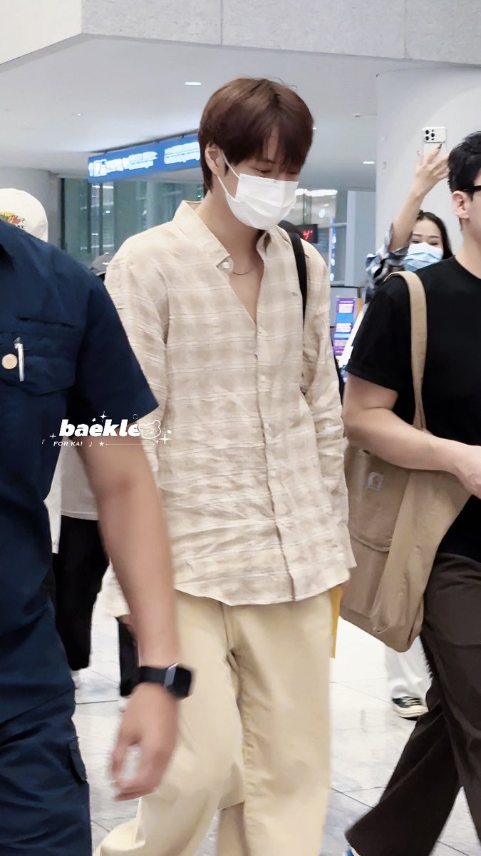 baekleee0506's tweet photo. 2026.7.6 ICN🛬

#KAI #카이 #종인 #엑소카이 #カイ #金钟仁 
#EXOKAI  #EXO #엑소 #weareoneEXO 
@weareoneEXO https://t.co/x4EsGPWgGu