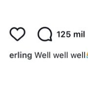 choquei's tweet photo. 🚨AGORA: Haaland publica foto em seu Instagram, e dispara: "Well Well Well 😂". https://t.co/PhWFpT2iKN