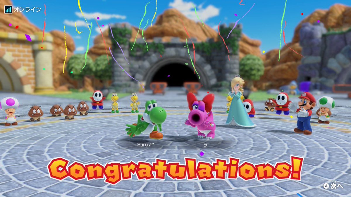 haro2584's tweet photo. 久しぶりにマリパ遊んだ🎈
ミニゲームとパーティー楽しかったよ♪
ありがとう🥳✨ https://t.co/TKcUvyAA6u