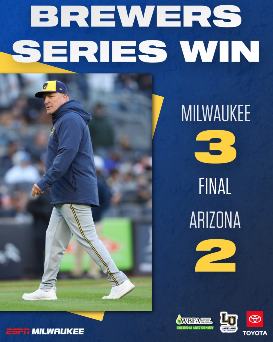 ESPNMilwaukee's tweet photo. Series W! #ThisIsMyCrew https://t.co/tiLHP8fRmn