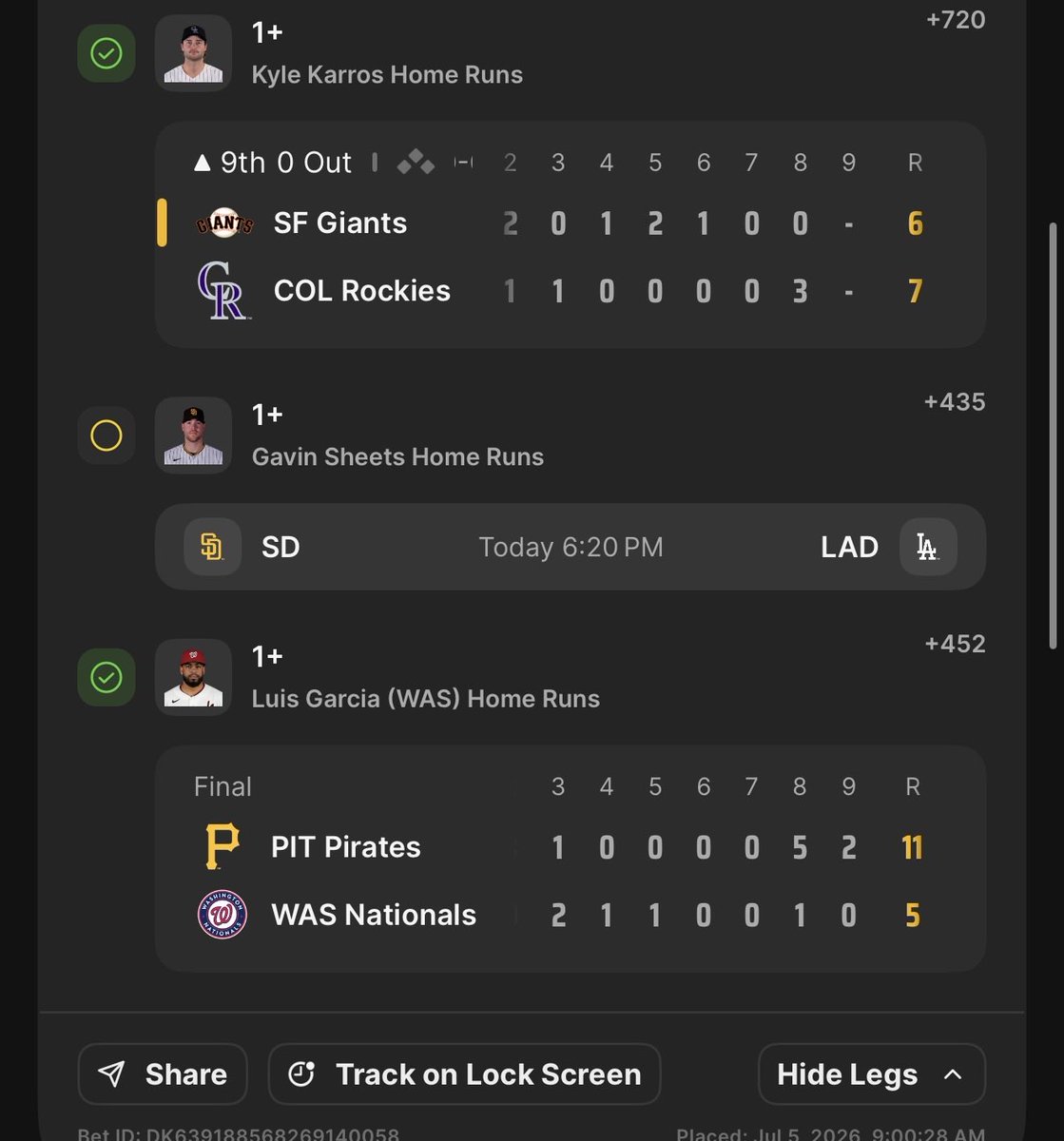 conn1k's tweet photo. @MLBHR 👀👀👀 https://t.co/gDr1pzHBY7