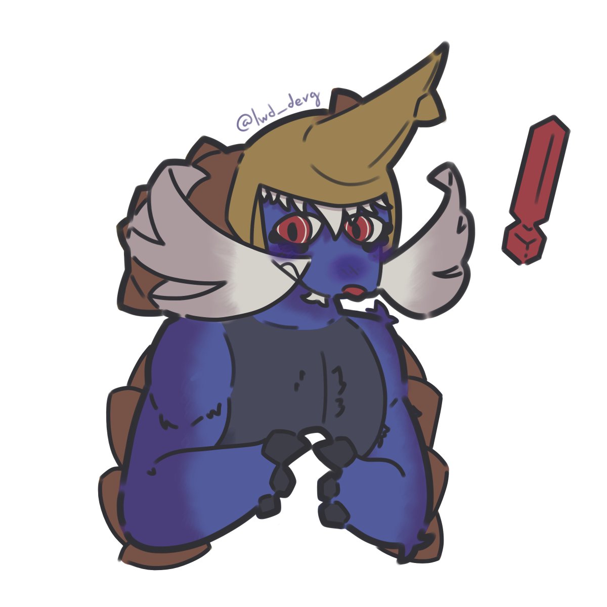 lwd_derg's tweet photo. It seems that something interesting has caught his silly gaze

#samurott #oc https://t.co/Q8fVq0Be4U