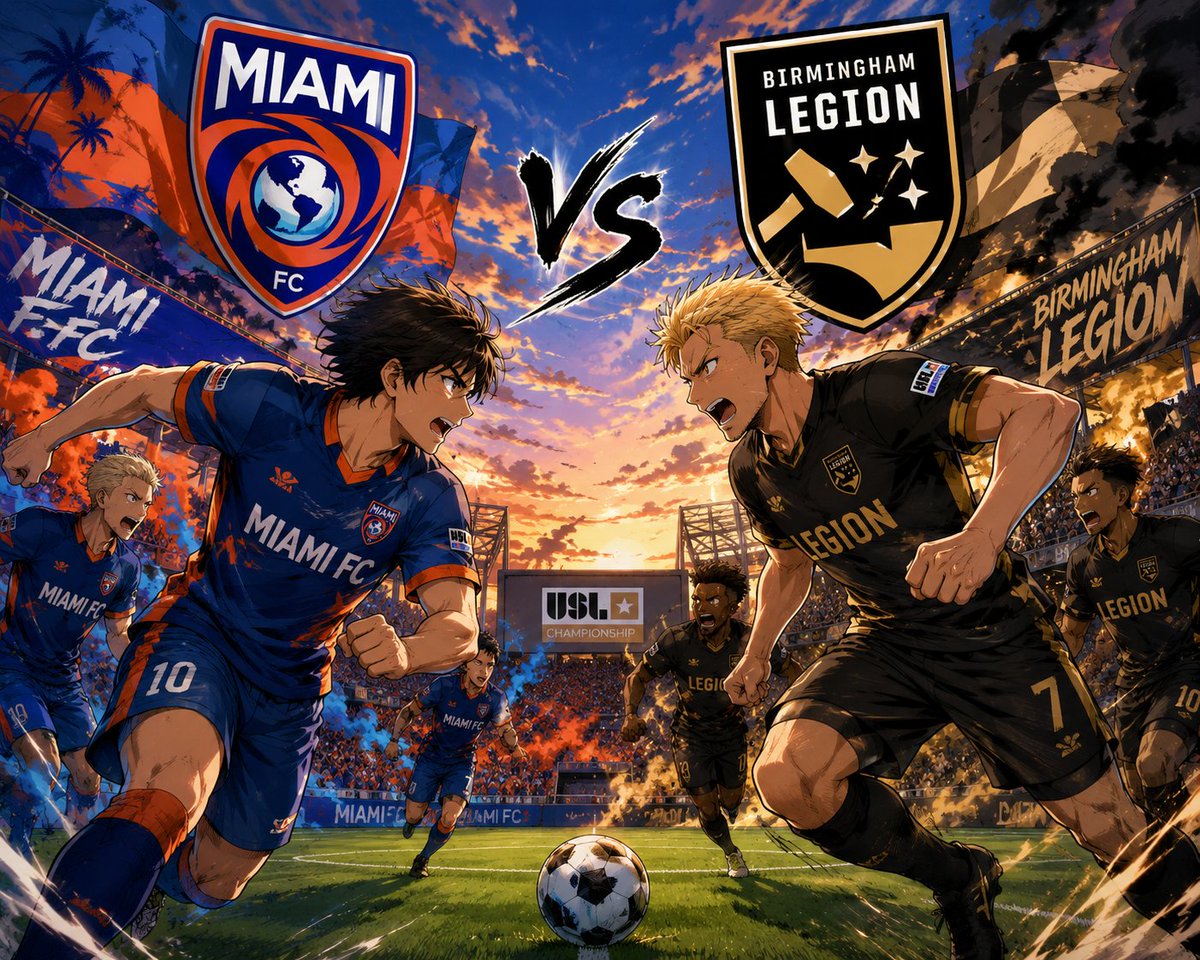 FootballPre_'s tweet photo. -Miami FC vs. Birmingham Legion (USL Championship) match:
Analysis:
+Miami FC holds the home-field advantage but has shown inconsistent form, with a defense that frequently concedes goals. 
+Birmingham Legion has not had a particularly strong season either; however, they display a more balanced style of play and often manage to secure points against evenly matched opponents.
+ This match is expected to be a tight affair, as both teams are in urgent need of points.
-Betting Prediction:
Asian Handicap: Birmingham Legion +0 or +0.25 is the more reliable pick.
-Score prediction: Miami FC 1-1 Birmingham Legion
 #USLChampionship
#MiamiFC
#BirminghamLegion
#USL
#Soccer
#Football
#Matchday
#FootballPrediction
#MatchPrediction
#SoccerPrediction
#GameDay
#FootballFans
#SoccerFans
#BettingTips
#Sports