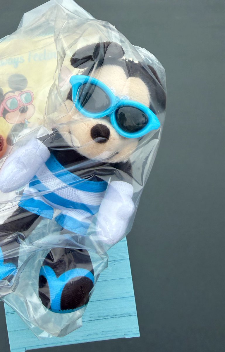 ___uuumouse's tweet photo. 【交換】　ハローハローサマー
ぬいぐるみチャーム

譲　ミッキー　青
求　ミニー　ピンク

郵送　都内手渡し

よろしくお願いいたします https://t.co/XR3nhnVuqz