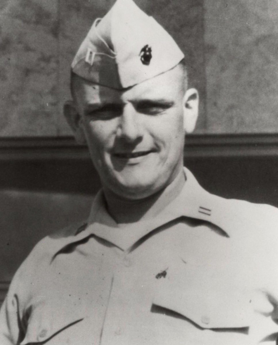 nettermike's tweet photo. To date, I have never read another Medal Of Honor citation like this.
What a human. Read this and tell me if you ever have?

Donald Gilbert Cook, serving with the Naval Advisor Group, U.S. Military Assistance Command, USMC, was interned as a Prisoner of War by the Viet Cong in the Republic of Vietnam during the period from 31 December 1964 to 8 December 1967.

Despite the fact that by so doing he would bring about harsher treatment for himself, Colonel (then Captain) Cook established himself as the senior prisoner, even though in actuality he was not.

Repeatedly assuming more than his share of the manual labor in order that the other Prisoners of War could improve the state of their health, Col. Cook willingly and unselfishly put the interests of his comrades before that of his own well-being and, eventually, his life.

Giving more needy men his medicine and drug allowance while constantly nursing them, he risked infection from contagious diseases while in a rapidly deteriorating state of health.

This unselfish and exemplary conduct, coupled with his refusal to stray even the slightest from the U.S. Military Code of Conduct, earned him the deepest respect from not only his fellow prisoners, but some of his captors as well.

Rather than negotiate for his own release or better treatment, Col. Cook steadfastly frustrated attempts by the Viet Cong to break his indomitable spirit, and passed this same resolve on to the men with whose well-being he so closely associated himself.

Knowing his refusals would prevent his release prior to the end of the war, and also knowing his chances for prolonged survival would be small in the event of continued refusal, he chose nevertheless to adhere to the U.S. Military Code of Conduct - far above that which could be expected.

Colonel Cook, a son of Brooklyn, died on December 8, 1967 in a jungle Viet Cong Prisoner of War camp in the Republic of Vietnam.

His remains were never recovered.

For his enduring personal valor and exceptional spirit of loyalty in the face of almost certain death, Donald Gilbert Cook, a son of Brooklyn, was posthumously awarded the Medal Of Honor. He is the only Marine in history to receive it as a Prisoner of War.

Donald, we honor you. 
Please honor this amazing Man by reposting so he is not forgotten 
Thank you