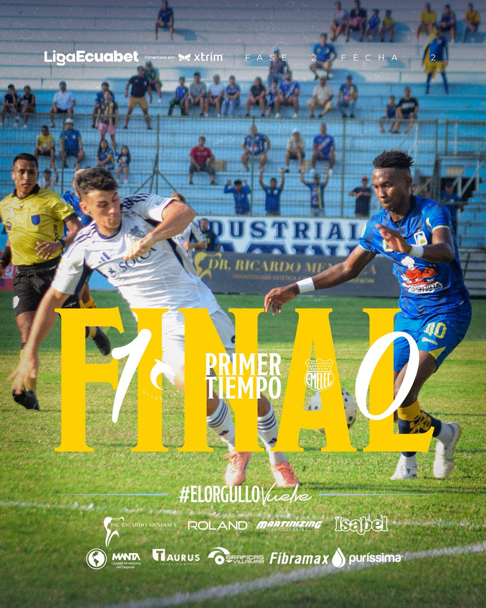 DelfinSC's tweet photo. ⏰ 49’ PT Final de primer tiempo.

Primera parte muy reñida en el Jocay, vamos muchachos ,por la victoria. 💪🏻

#DSC /1-0/ #CSE  

⚽️ Ushiña

#ElOrgulloVuelve #LigaEcuabet https://t.co/rncUVKfM32