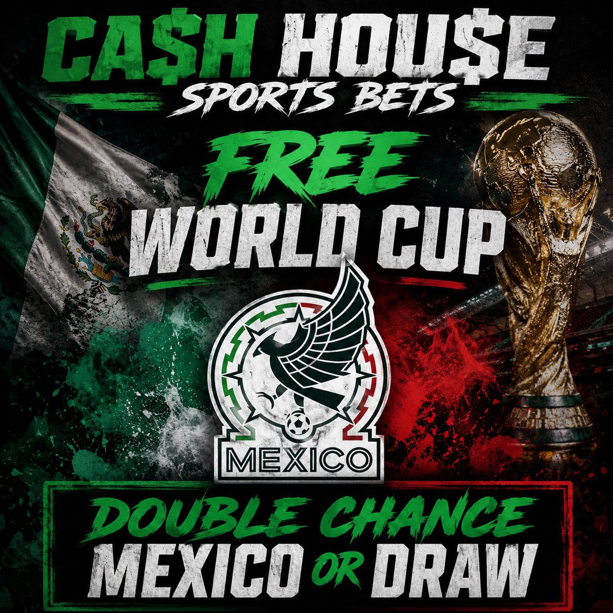 CashHouse27's tweet photo. World cup banger
Like + RT for more
#Gambling𝕏 https://t.co/9V76lzK2tH