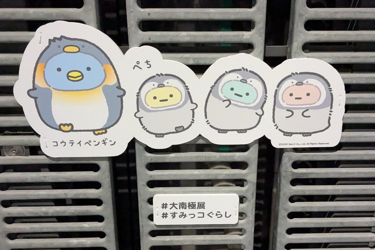 kimutansk's tweet photo. 確かにこの展示にはすみっコぐらしがハマるなと思った大南極展でした。南極の生物の生態もあれど、南極観測メインだったのがよかった。 #大南極展 #すみっコぐらし https://t.co/pC0XQpmtZY