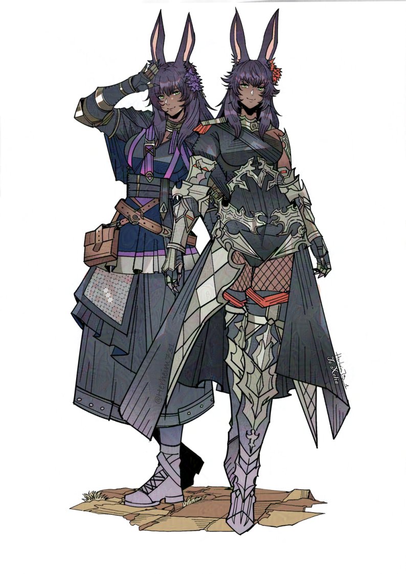 warrior_of_light_(ff14) 「#FF14」|Herheim@Commissions open!/リクエスト大歓迎のイラスト