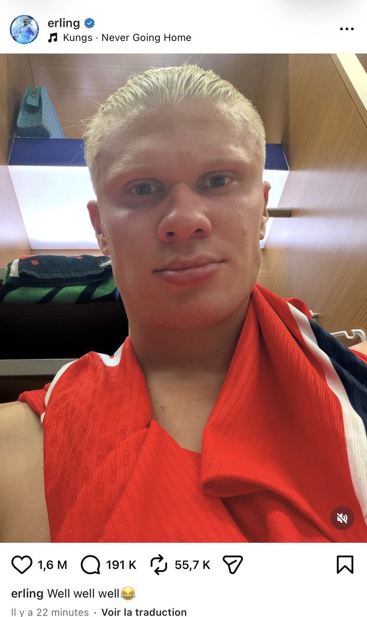 _BeFootball's tweet photo. Haaland 🇳🇴 : « WELL, WELL, WELL 😂 »

Il sait très bien qu’il vient de faire une dinguerie 🤣 https://t.co/pbkVuFMQmu