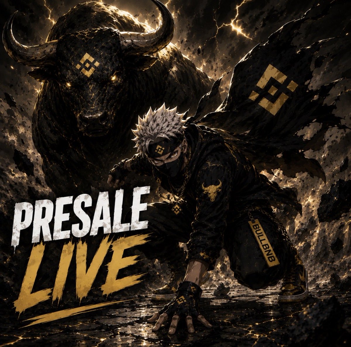 TheBinanceBull's tweet photo. $BULLBNB presale is now live on @cheesepad 

Let the bull run commence 🐂

https://t.co/HXtM8nMbUZ https://t.co/LKzNmojqlv