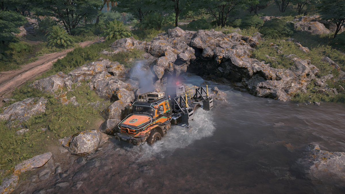 NJ_GameHouse's tweet photo. おはようございます☀
ご視聴ありがとうございました

SSの移動忘れて碌なシーンがないんだ…ｽﾏﾇ(´･ω･`)
週末頑張った甲斐もあり50%の折返しを突破しました🎉
隠し要素？も見つけたりと中々濃厚な週末でした🐊

残り半分も頑張るドー٩( 'ω' )و
#スノーランナー
#snowrunner https://t.co/kUTUiX4nEt