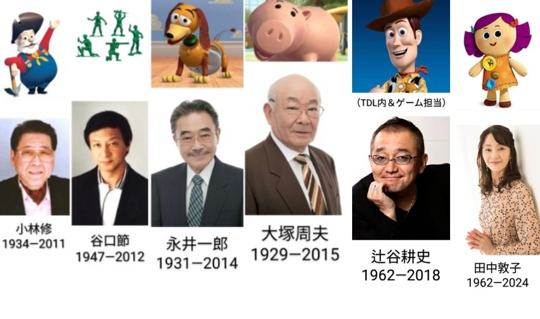4FKi7Eipxw3xA4H's tweet photo. トイ・ストーリーに出演してくださった皆様方。

今年30周年を迎え世代や国境を越えて親しまれ愛される名作になりました。

映画で、ディズニーリゾート内で、ゲーム作品で、今でも生きづいています。

これからも未来永劫愛され続けることを切に願っています。

#トイ・ストーリー https://t.co/Fdf71uRRRw