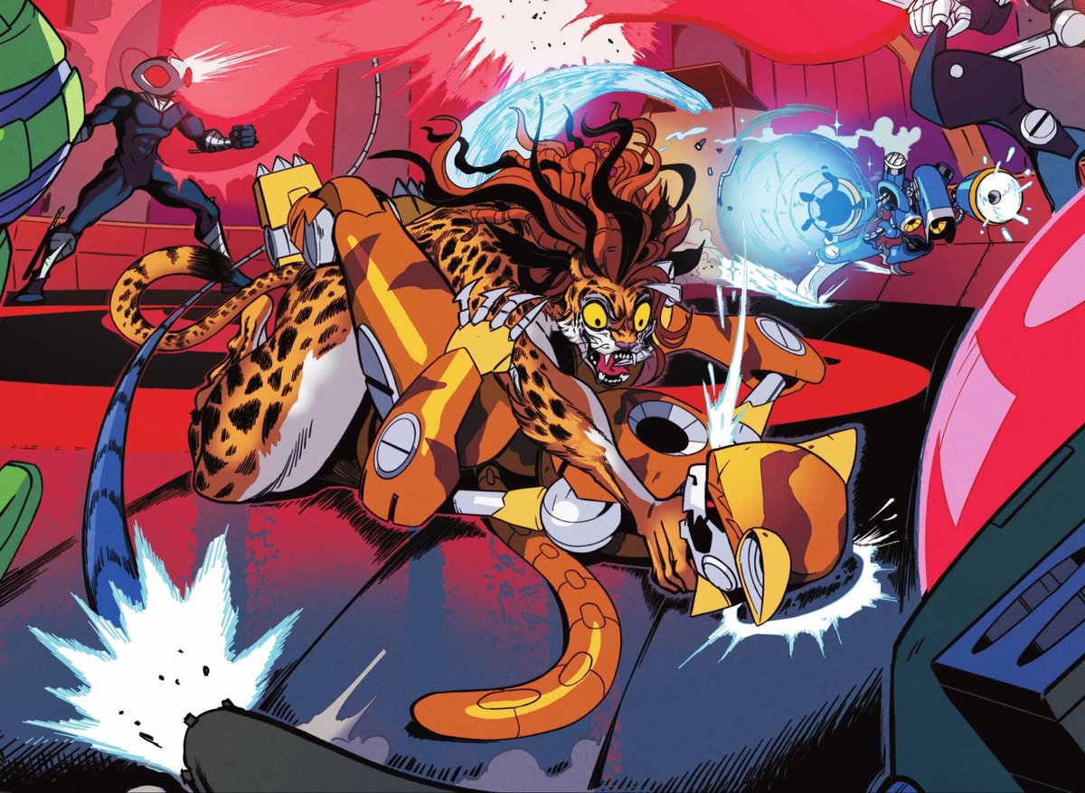 THEMYSCIRALORE's tweet photo. They went crazy with Cheetah’s design in DC x Sonic: Metal Legion https://t.co/Zxd4gjGVw8