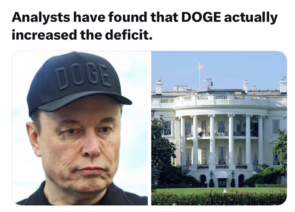 TakeFlight_Soar's tweet photo. When you set out by policy &amp; operations to do one thing

But outcome is a widening deficit after the $3.2T deficit was created by increasing a $587B deficit. And now $300B more deficit added to $1.8T

It demonstrates illegal privacy invasion actions by DOGE were policy failures https://t.co/CUoxiid6zw