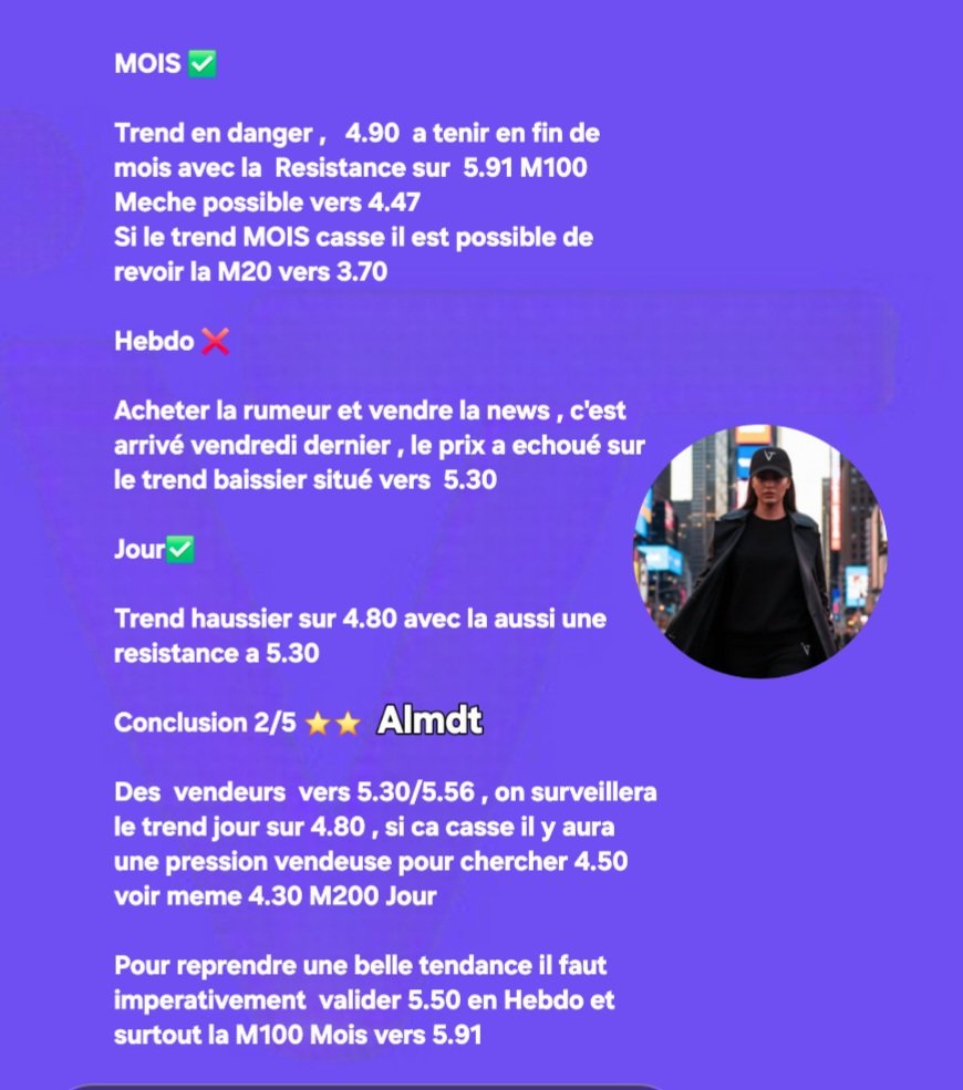 FernandaTrend8's tweet photo. 153 votants 🙏😘
$Almdt by Fernanda Trend
Disponible sur @IVTrading ce soir #2crsi #kerlink #bitcoin #inventiva #cellectis #CapitalB #Adocia $alcbi
Fernanda Trend peut s'utiliser a toutes les UT ,sur n'importe quel actif , pour devenir Libre et Autonome , Forme toi 💪😘 https://t.co/nxydfsSDHi