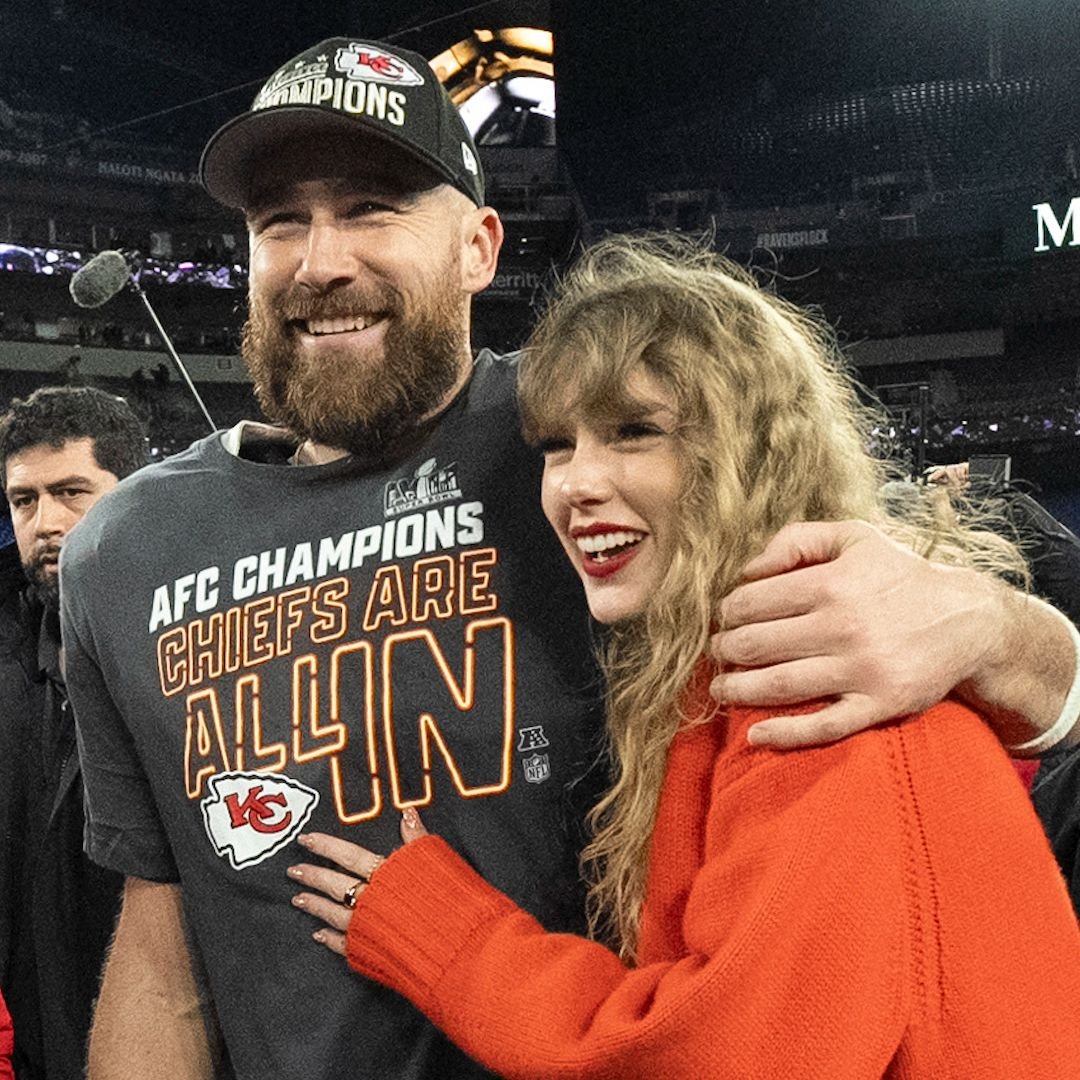 TheSwiftSociety's tweet photo. ‼️| Taylor Swift and Travis Kelce raffle off the car from their first public date at their wedding. https://t.co/P9pFE3Q3Vx