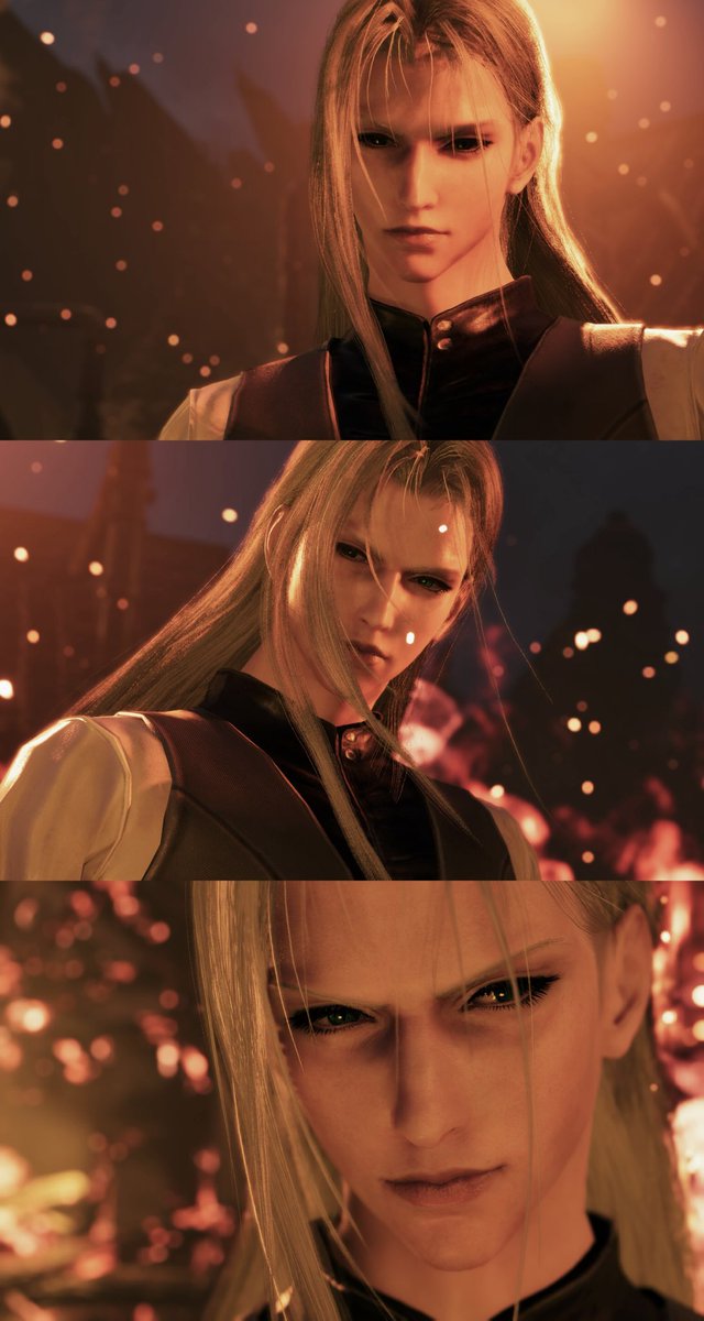 mutsukiv_451's tweet photo. So tired so sad before &amp; after the smile #FF7R https://t.co/ljyCQ318Ls