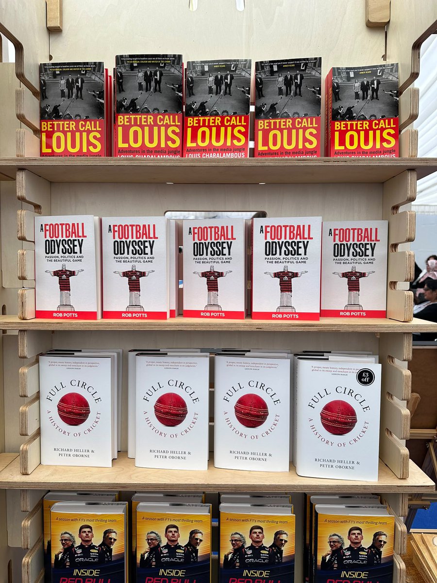 RJP_Writes's tweet photo. Great to see A Football Odyssey taking pride of place at @BradfordLitFest 📕 ⚽️ 🌎 
#books #football #bradfordlitfest #footballfans #booksbooksbooks https://t.co/MnmsTKpXMo