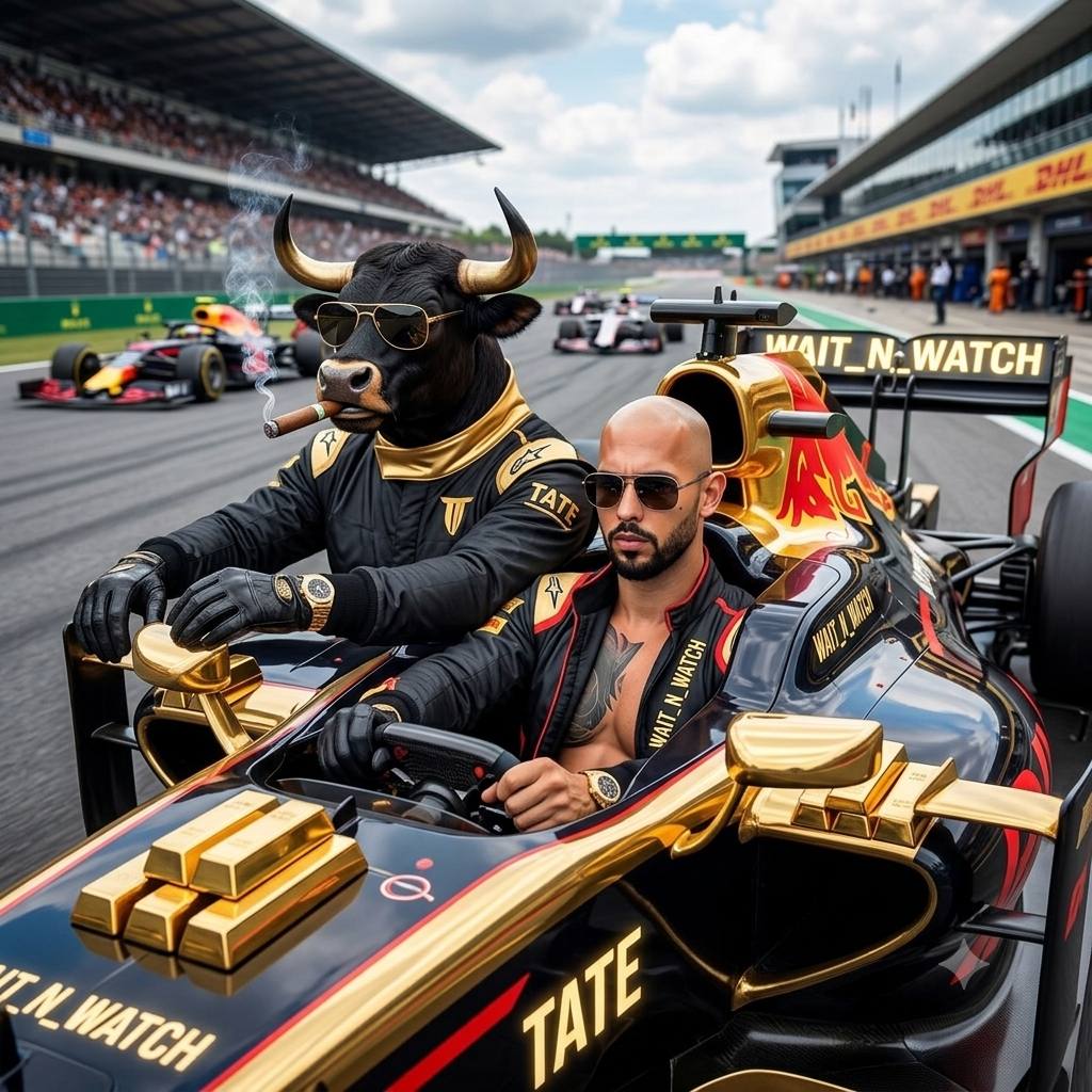 CryptoKing8585's tweet photo. THE TOP BULL HAS ARRIVED. We sent 70% of the supply straight to Tate’s wallet. The biggest bag has chosen its owner. Top G energy. Infinite conviction. Maximum bullishness. The bull market is BACK on-chain. Only the strong win. Load the rocket or watch from the sidelines. $TATE reigns supreme #TheTopBull @Cobratate