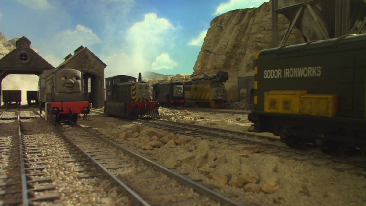 ThomasHistory84's tweet photo. Madge, Duncan, Miss Jenny, Arthur, Mighty Mac, Buster, Terence, Jeremy, Dennis, Farmer Finney, Cyril, Lord Callan, Kuffy, Alice, Elizabeth, Kelly, Molly and Freddie. 
However, this was the first movie to feature: Jack, Mr Percival, Lady Hatt, Skarloey, Sir Handel, Alfie, Oliver- https://t.co/tvyAh00r9w