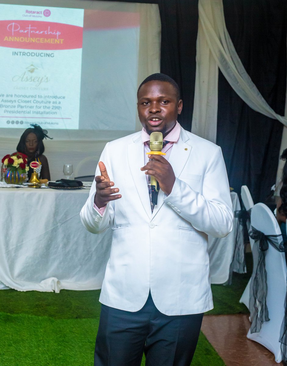 MuwanguziAlex11's tweet photo. The Rotaract Club of Mukono successfully installed its new President, who will lead the board and members in shaping a future of lasting impact. I was honored to witness this peaceful handover of leadership and encouraged the President and members to begin with themselves to bethe impact they envision.
#RotaractLegacy 
#RotaryEyamba