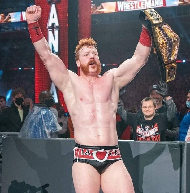 WrestleSeek's tweet photo. One of the toughest, most consistent and most underrated performers of his generation.

Thank You @WWESheamus 🐐 https://t.co/T9LT5qBOT3