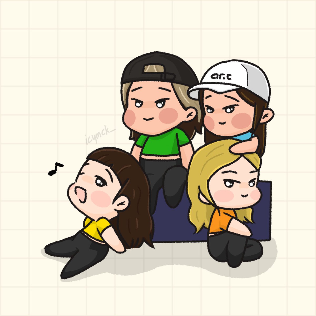 icymck_'s tweet photo. ...Downtime part 2

#BINI #Aiah #Colet #Maloi #Gwen https://t.co/vNyFwK3OzC