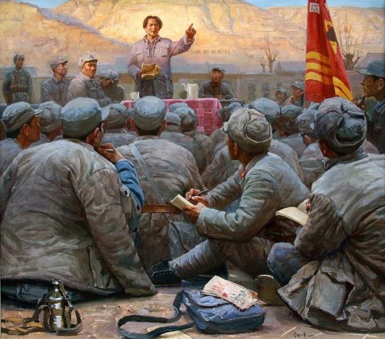 IowaCommunist's tweet photo. The Chinese Red Army saved China from Imperialists and Landlords. https://t.co/PMJC0j87Vt