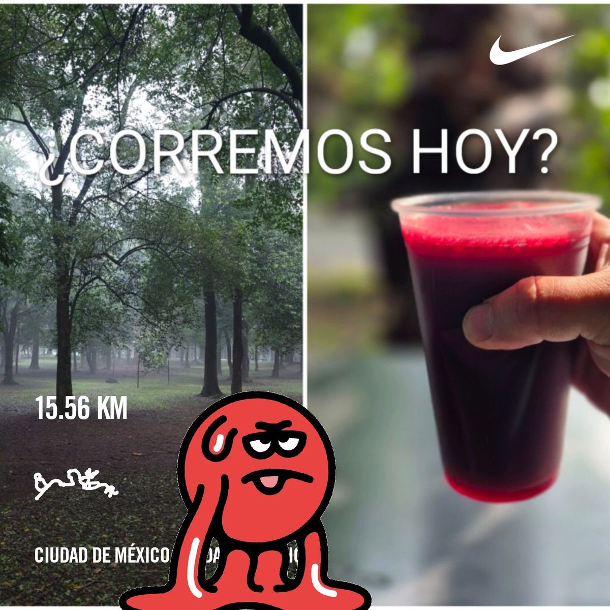efrencasas's tweet photo. Hoy gana #MiSeleccion🇲🇽 #CeroIngles #DomingoDivertido #DomingoMotivacion #VibrasDomingo #DomingodeCorrer #correr #corredorNike #yoelegicorrer #corrersana #DiadeCorrer #laufen #EsdeCorredores #Chapultepec #CDMX https://t.co/CFuTmXbsRB