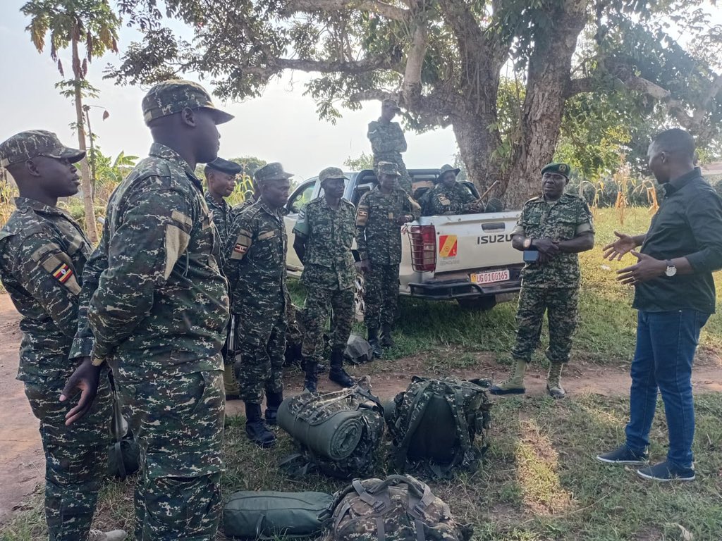 EseruPaul's tweet photo. Tomorrow, Amuria District rolls out the Patriotism  Programme in all sec. schools.
Appreciation to 3rd Infantry Div. Commander, Maj. Gen. Wilberforce Sserunkuma Karate, for availing us with trainers. Your timely support is surely invaluable sir. 
@KagutaMuseveni @mkainerugaba https://t.co/GnhVJSRfgF