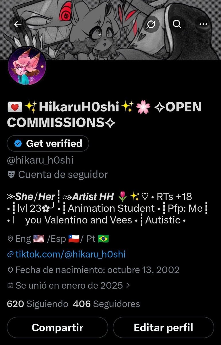 hikaru_h0shi's tweet photo. Yai! Thanks to those 406 people for following me and supporting my art ^^, I love you very much <3 https://t.co/hKeLQX906s