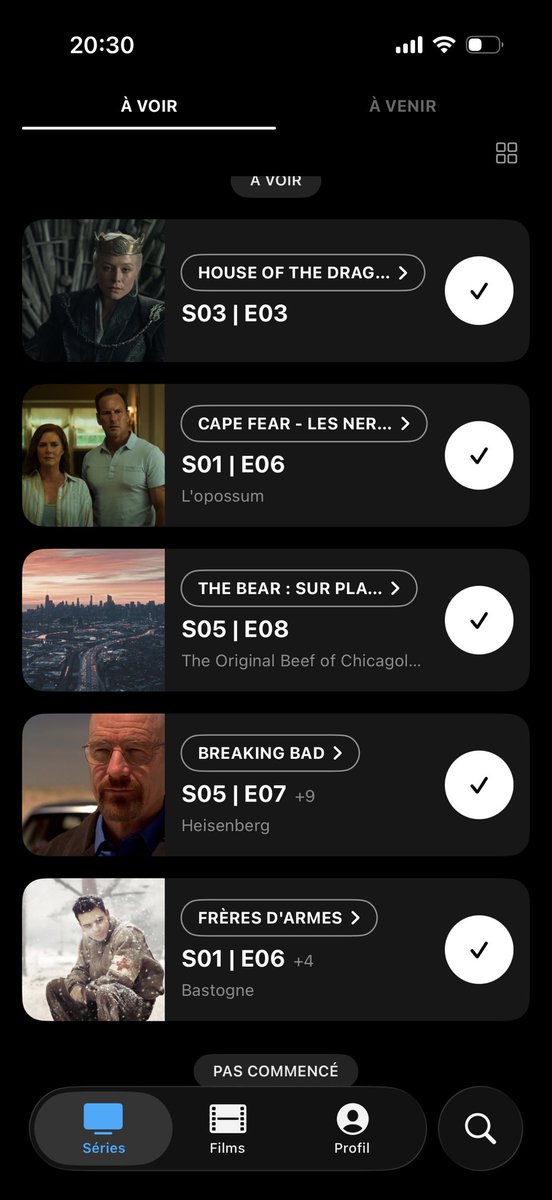 mtfc96's tweet photo. @suitetvapp 
Super contente de la version bêta. 
Oui il y a encore quelques améliorations à faire mais pour avoir tester sofatime et bêta série c’est de LOIN la meilleure. 
C’est une version améliorée de #TVtime
Et l’export a été plutôt efficace. 👌🏻 #suitetvapp https://t.co/9UvOmxsx1J