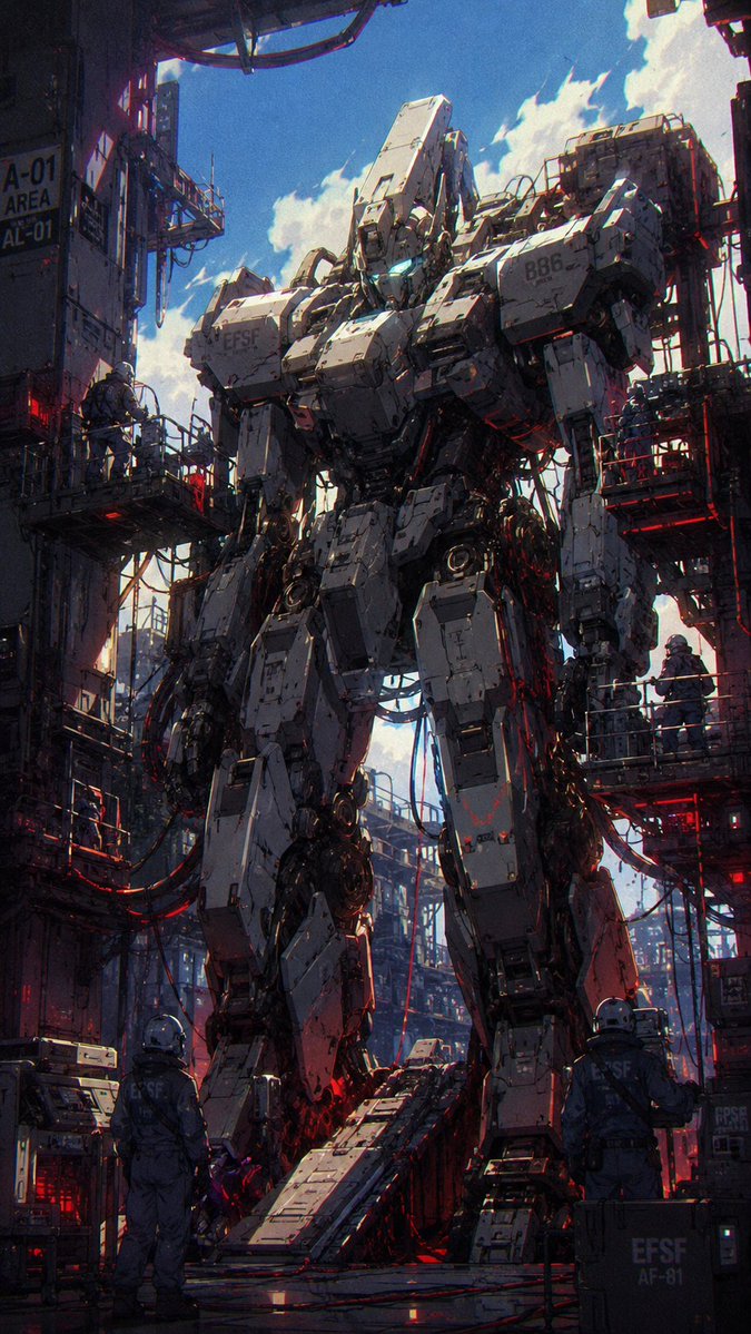 Vleit1's tweet photo. #ChatGPT (img.2.0) #Art #SciFi #Knight #Mech #Anime https://t.co/2hJSL14TwZ