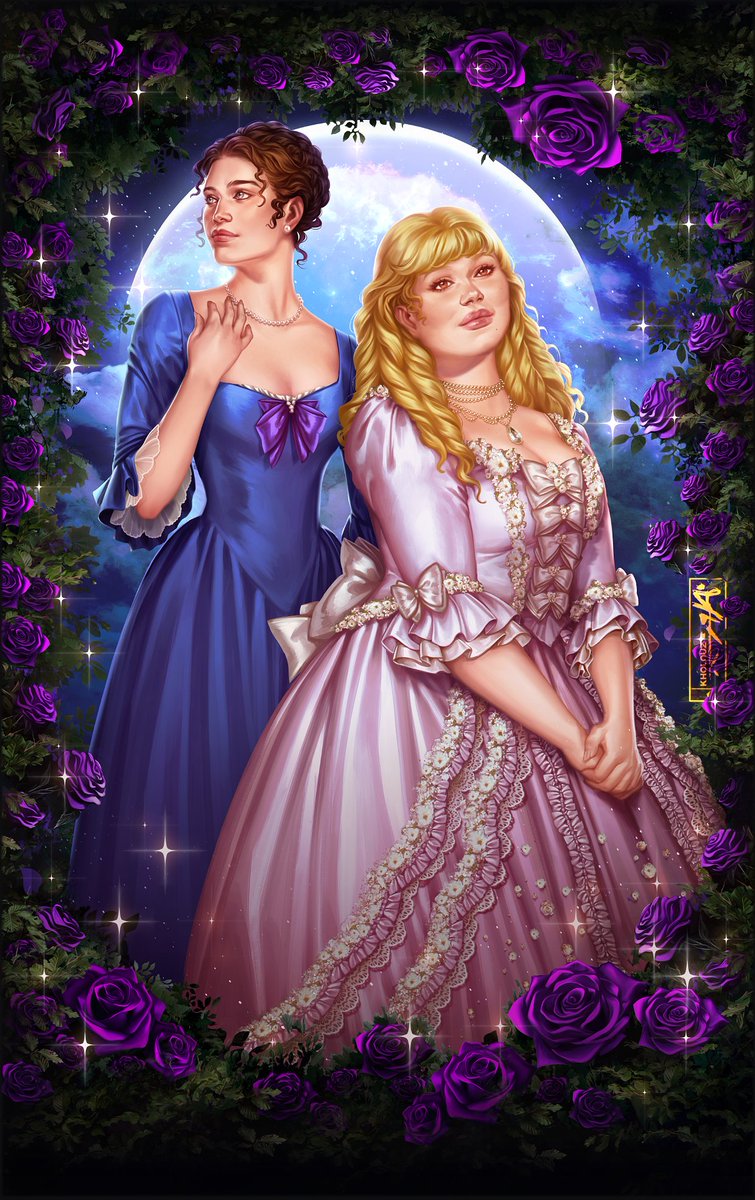 kholouz's tweet photo. The Queen of Ieflaria ✨💜

Illustrated the cover of Book One from the series 'Tales of Inthya' by @EffieCalvin - I'm currently working on the rest of the covers for this series with the author, so stay tuned for future reveals! https://t.co/7yF8HtqKnw