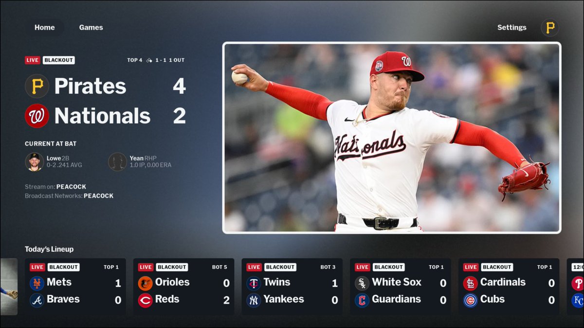 BetJLogan's tweet photo. Honestly, shame on MLB. I live on the other side of the country and still rarely am able to watch the Pirates. Blacked out of every game starting in Colorado on West, then there’s blackouts for Peacock, Apple, etc.
Today, can’t watch any game at all on MLBTV https://t.co/pSw7XCEY5d