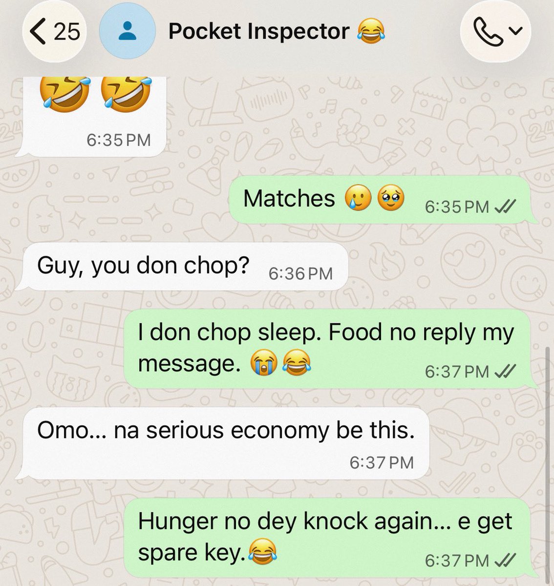 ahmedy_1aim's tweet photo. 😭 Omo… who else don chop sleep before? https://t.co/o32Eb0JHef
