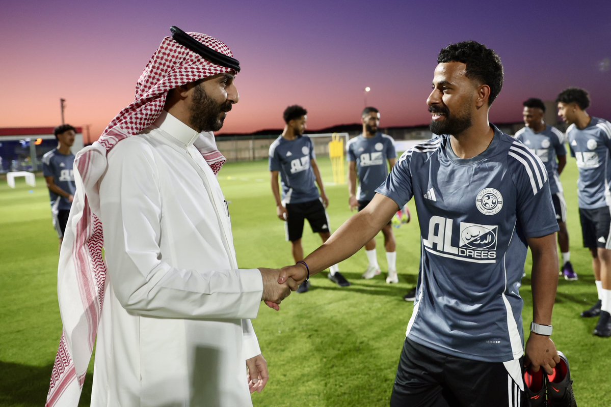 Sport_DRC's tweet photo. 🌟|| نجم سبورت دايركشن عبدالرحمن الشريف يستعد لانطلاق المرحلة التحضرية برفقه نادي #الفيصلي في دوري روشن ❤️🔙 https://t.co/W1pWw5KEIs