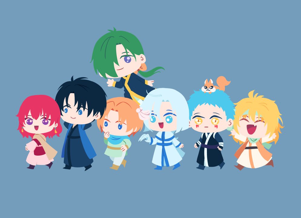 ayanthos's tweet photo. i miss them already #暁のヨナ https://t.co/v8yxVvcHhK
