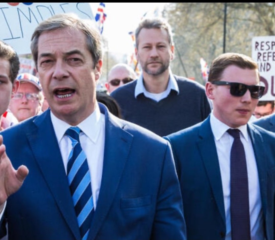 Parody_PM's tweet photo. Here I am in happier times with best buds Nathan Gill, now in jail for taking Russian bribes and George Cottrell, who went to prison for fraud then paid for my staff, security and social media and let me stay in his house near Buckingham Palace. https://t.co/fIG2kmMI2T