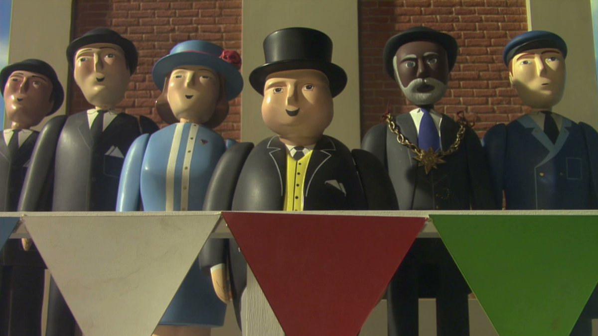 ThomasHistory84's tweet photo. Movie to have each member of the Steam Team speak in it. 
This was the final model series movie and the final all model production! 
This was the first movie with Sharon Miller as writer and was the only movie with Simon Spencer and Sam Barlow involved with writing too. 
This- https://t.co/v61mNWESOX