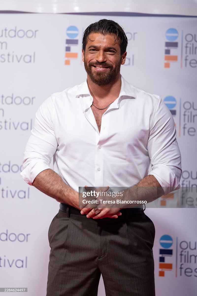 YamanManiaPl's tweet photo. 📸 Website | Getty Images

 SALERNO, ITALY - JULY 02,2026 : Can Yaman attends the Outdoor Film Festival 2026.
 (Photo by Teresa Biancorrosso/Getty Images

#OutdoorFilmFestival
#CanYaman https://t.co/mxCpDYEPPJ
