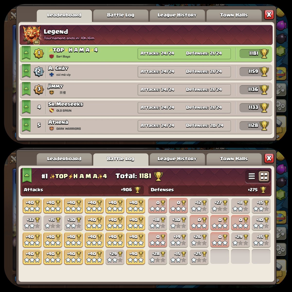 Miracle_78A's tweet photo. #TH18 💫
#CWL ⚔️
#ClashOfClans
#push 🔥
➜ sᴀʀɪ ɢᴀᴍɪɴɢ  ➢ 

https://t.co/Olb6FRqPg0 https://t.co/CpAl6TSARv