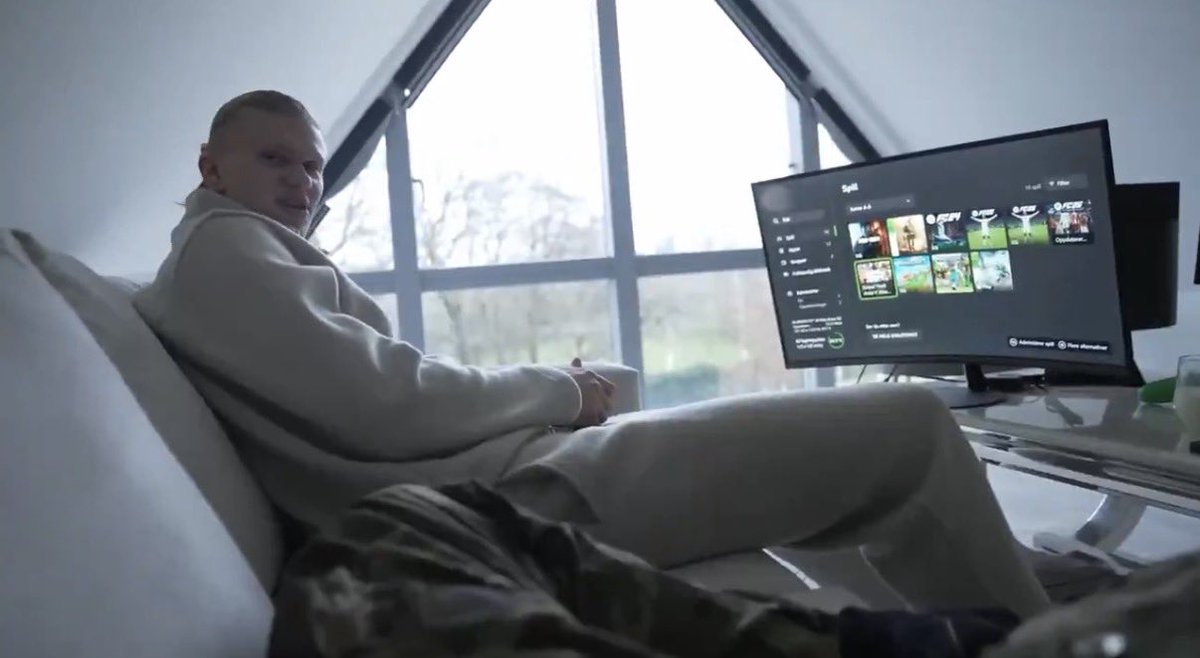 Boxevill's tweet photo. ¿Erling Haaland?

De Xbox, como toda persona de bien 😎 https://t.co/6GlNByWenP