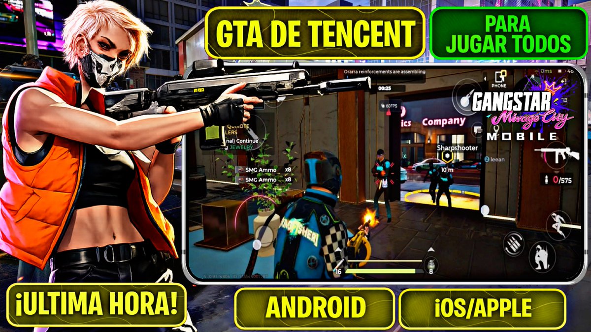 Destro32YT's tweet photo. NUEVO VIDEO! ULTIMA HORA! LANZAMIENTO del GTA MOBILE de TENCENT para INSTALAR y JUGAR TODOS | GANSTAR MIRAGE CITY
https://t.co/pK8bjKBZS0
#gtamobile #gtatencent #ganstarmiragecity https://t.co/b4lSnGx9Zm